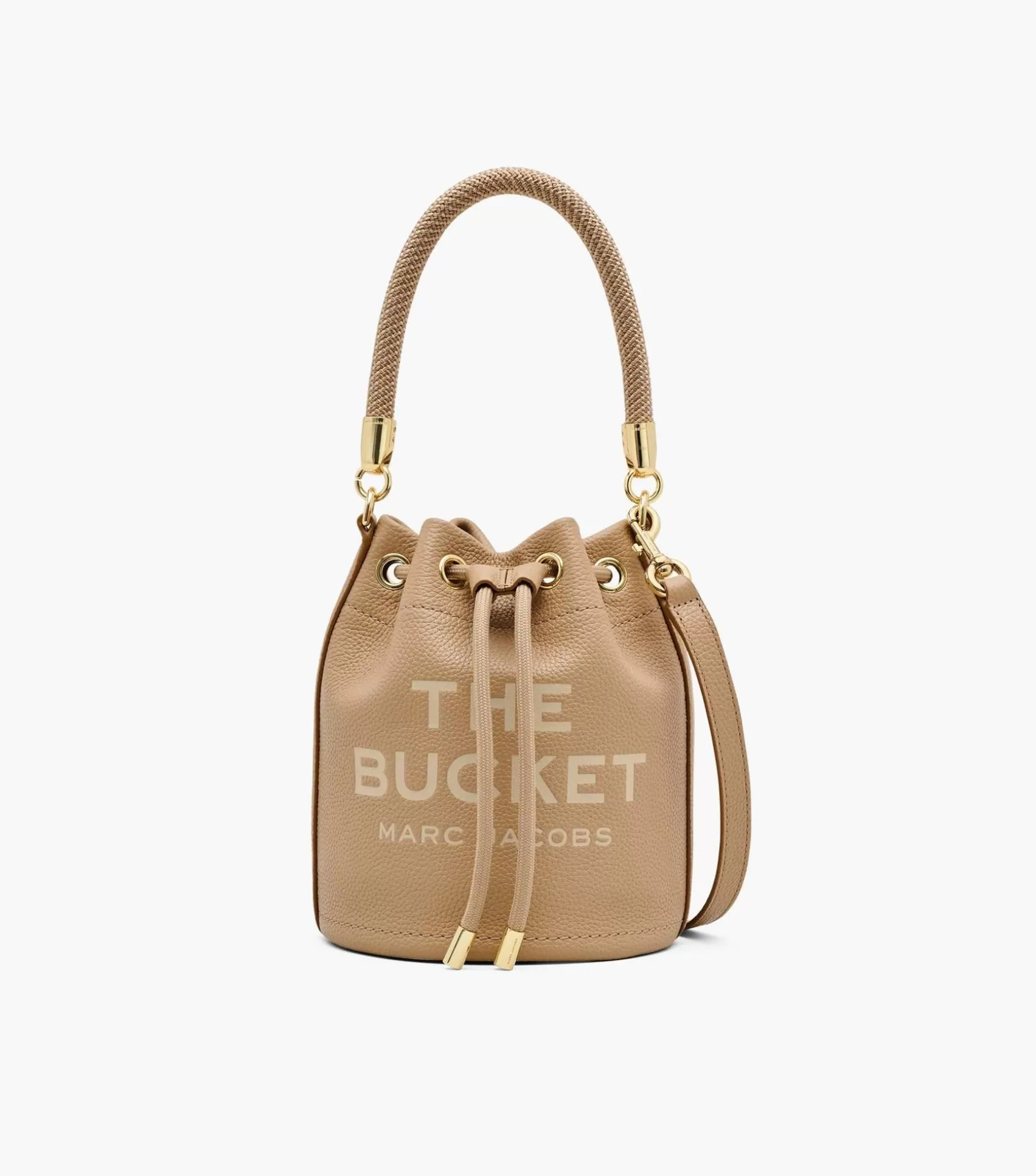 Marc Jacobs The Leather Bucket Bag Fluro Candy Pink Outlet > Tote Bag