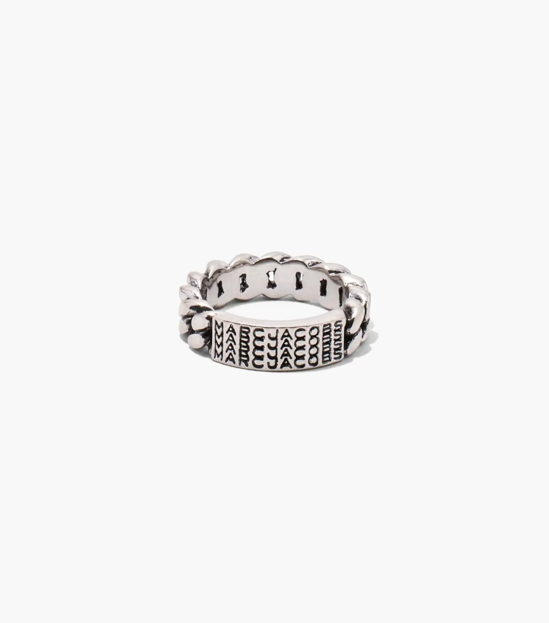 Marc Jacobs Rings<The Barcode Monogram Id Chain Ring