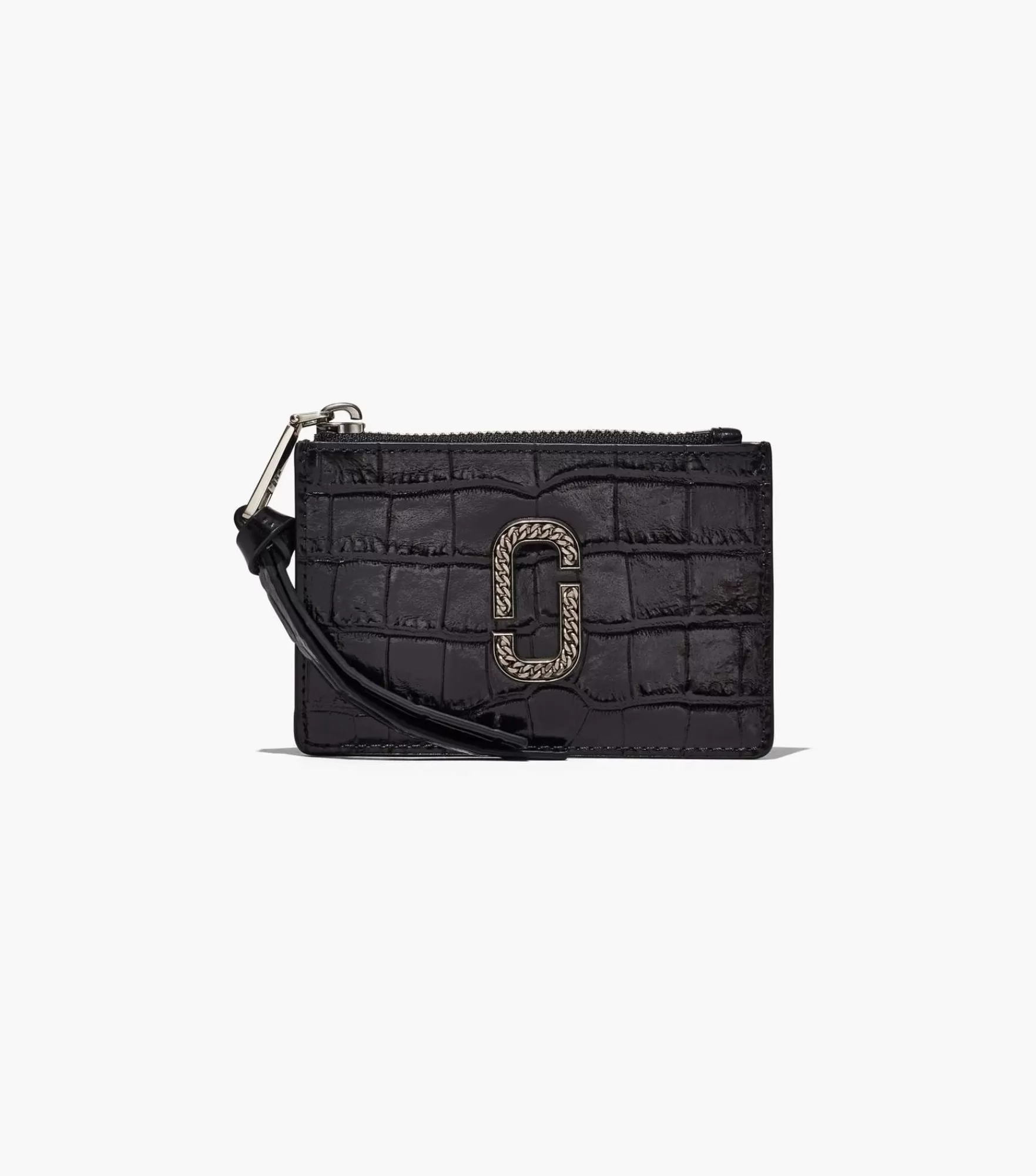 Marc Jacobs Small Wallets<The Croc-Embossed Top Zip Multi Wallet