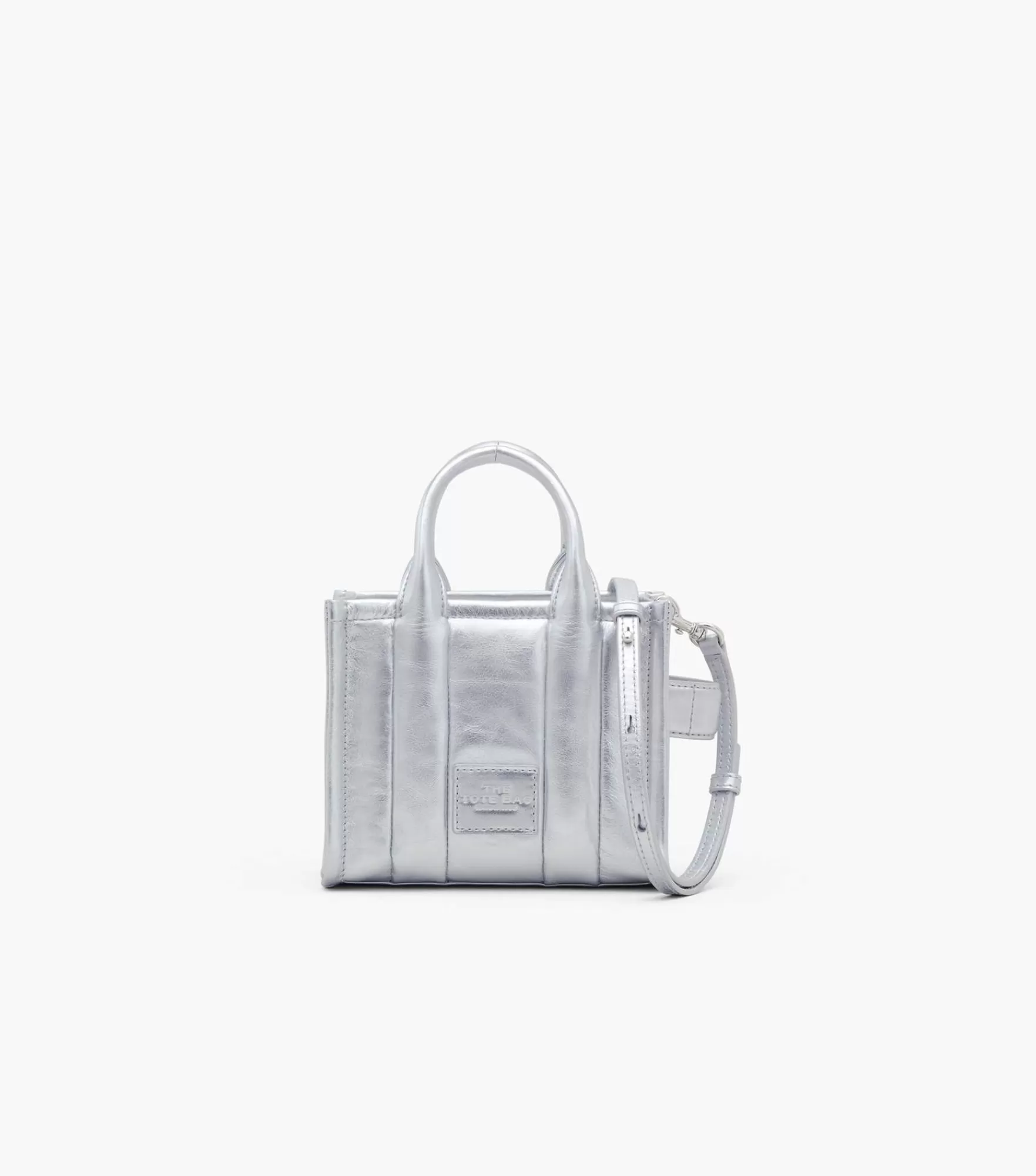 Marc Jacobs Mini Bags<The Metallic Leather Mini Tote Bag