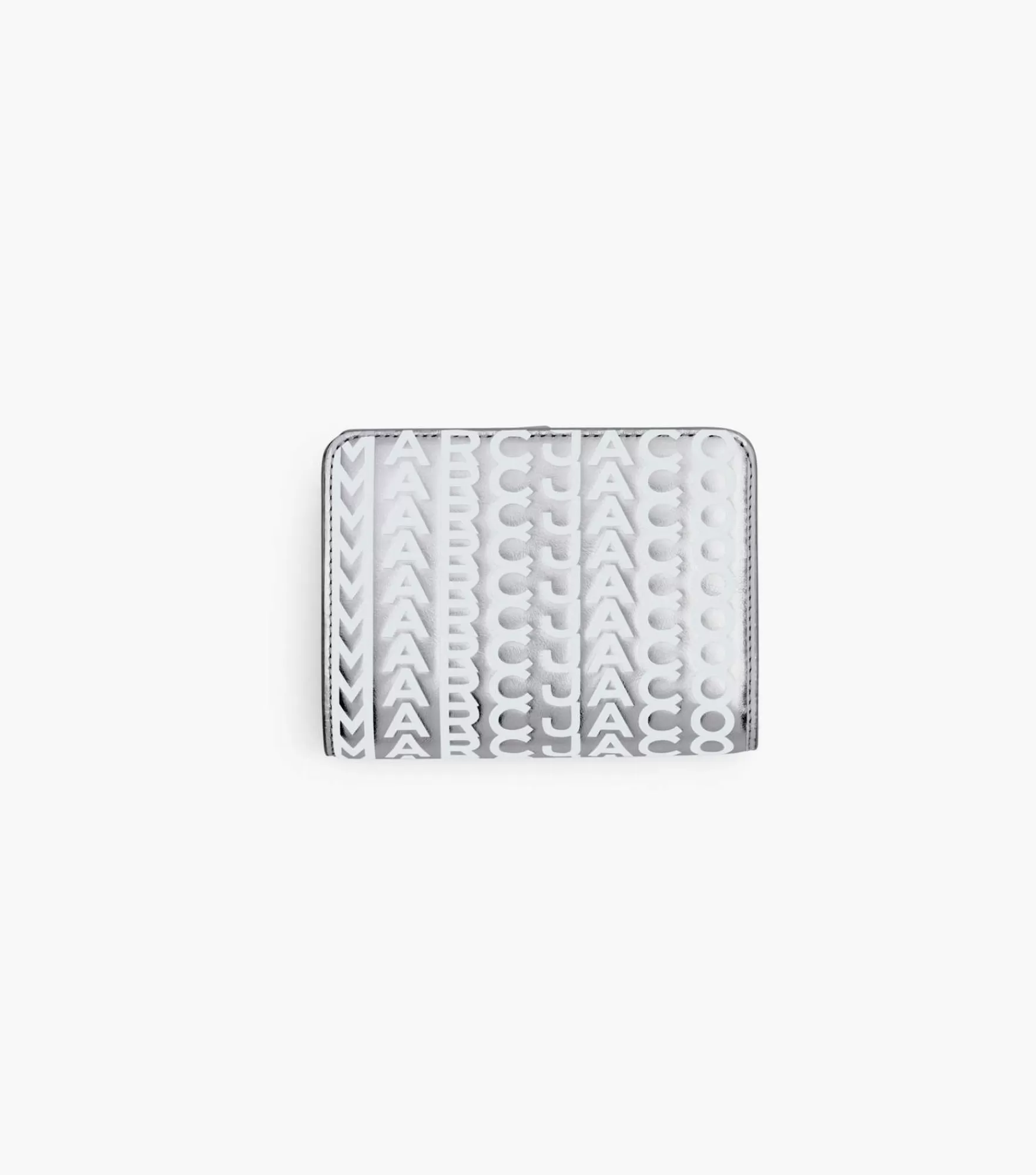 Marc Jacobs Small Wallets<The Monogram Metallic Mini Compact Wallet