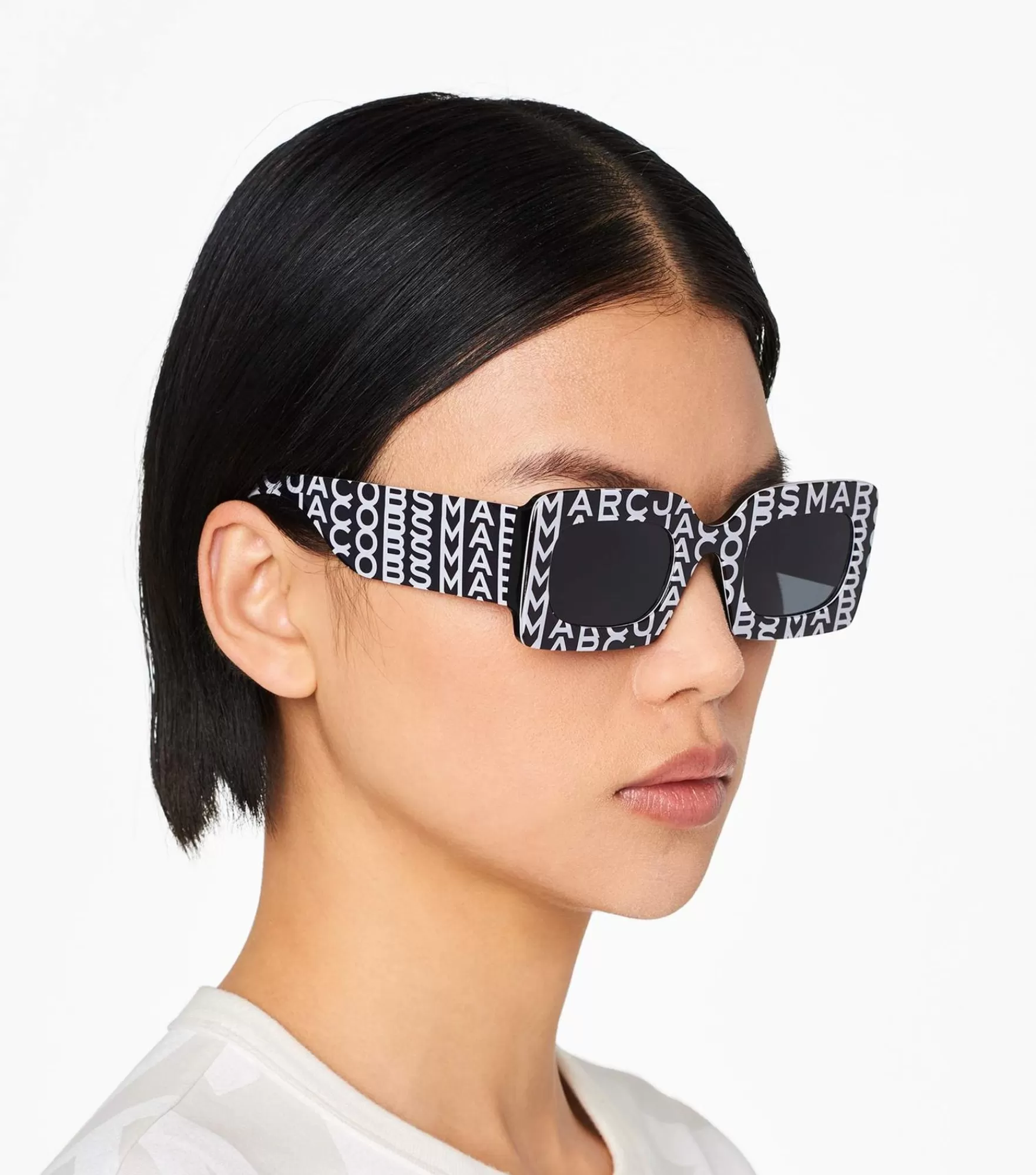 Marc Jacobs Sunglasses<The Monogram Rectangular Sunglasses