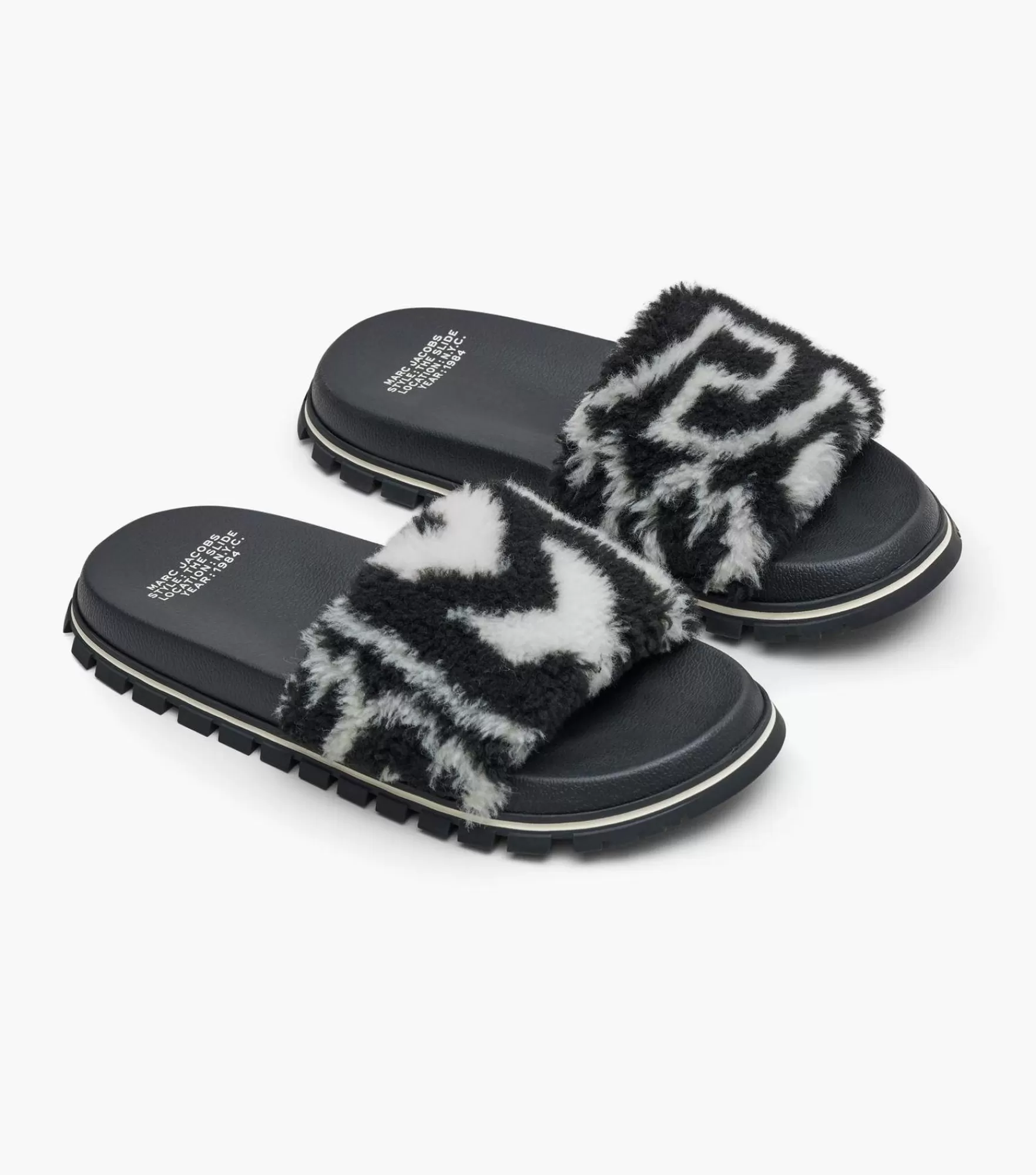 Marc Jacobs Sandals<The Monogram Teddy Slide