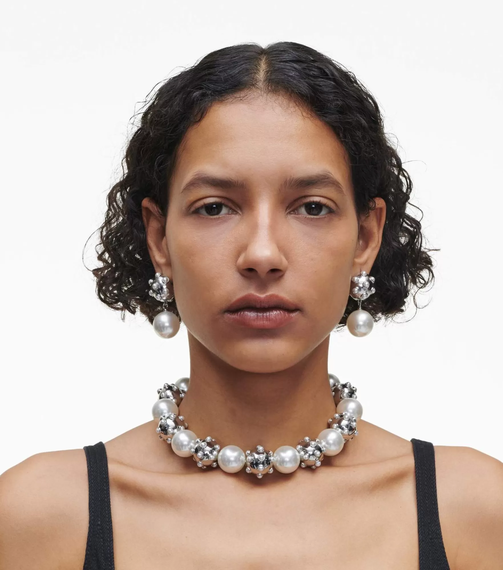 Marc Jacobs Necklaces<The Pearl Dot Statement Necklace